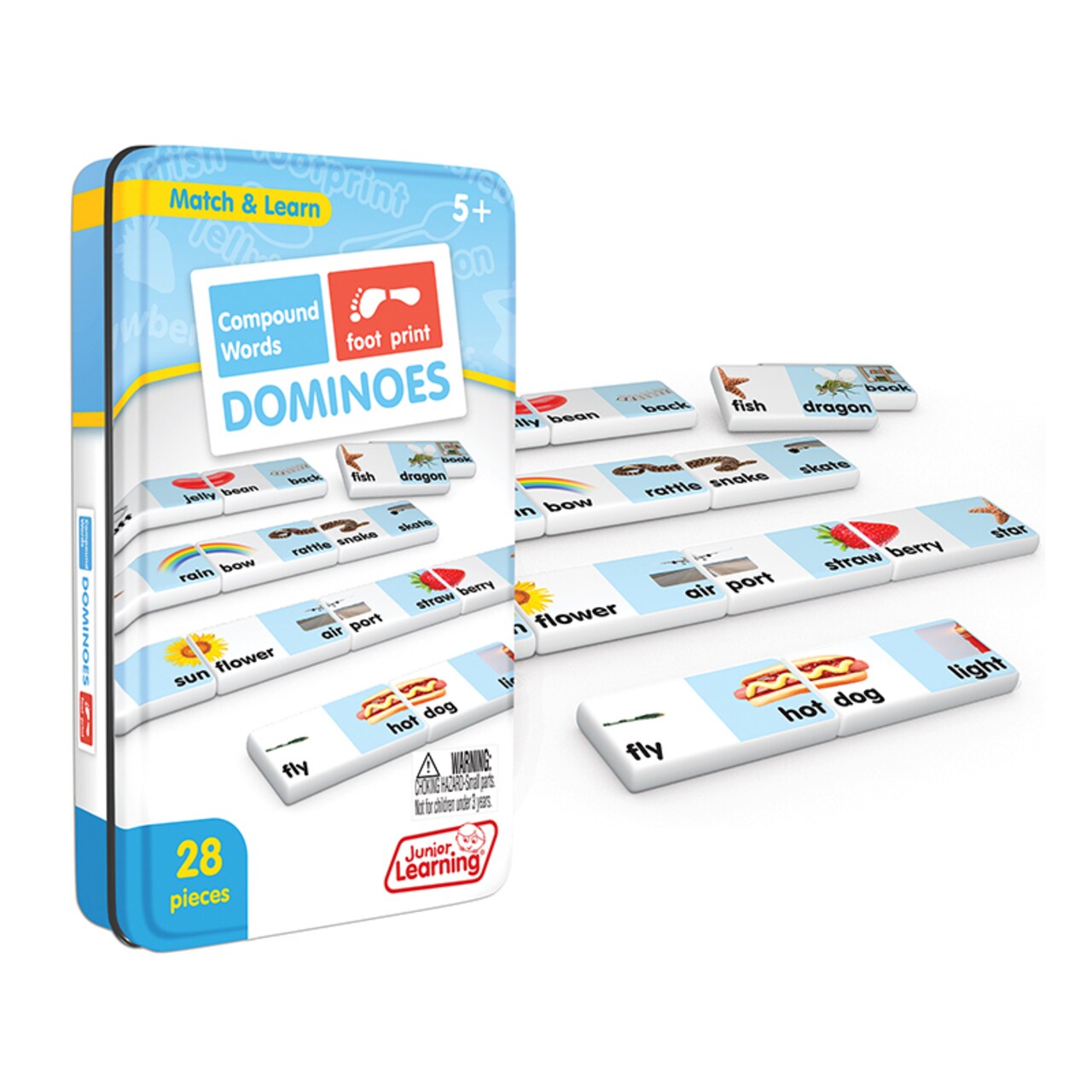 Compound Words Match &#x26; Learn Dominoes